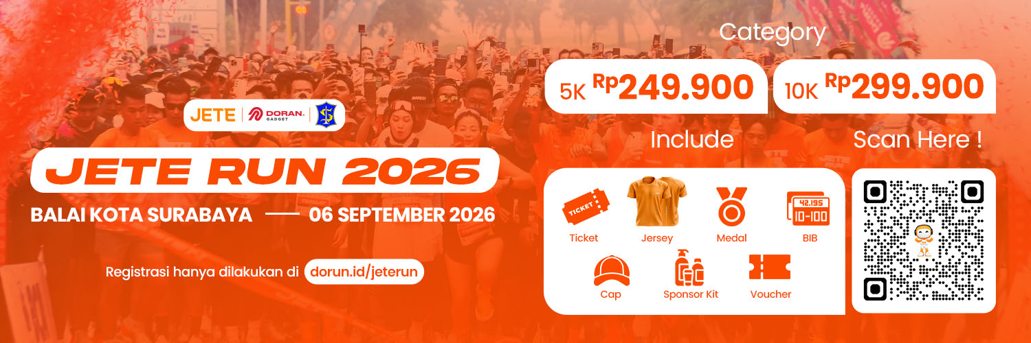 JETE RUN 2026 di Surabaya